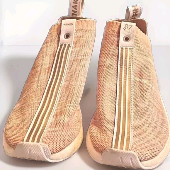 Adidas x Naked x Kith NMD CS2 Collaboration Prime Knit City Sock Pink Men Sz7 R1 - Picture 7 of 10